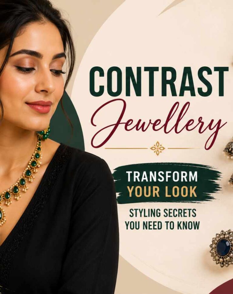 contrast jewellery